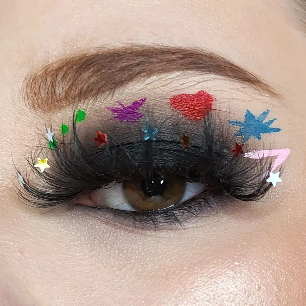 false lashes